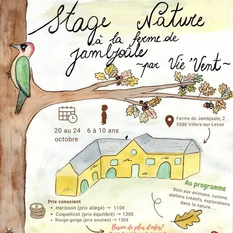 Stages à la ferme